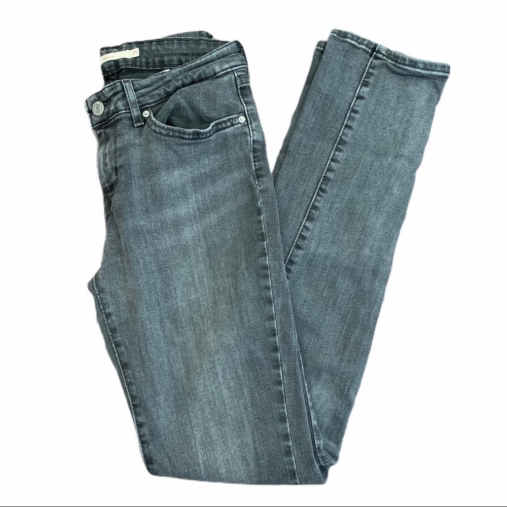 Levi’s 712 Slim Black Skinny Jeans